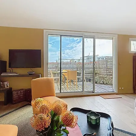 Superb With Large Terrace Apartment